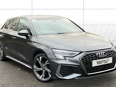 Used Audi A3 S-Line 190 HP (139 kW) 2021 Grey Sedan
