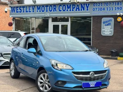 Used Vauxhall Corsa 75 HP (55 kW) 2018 Blue Hatchback
