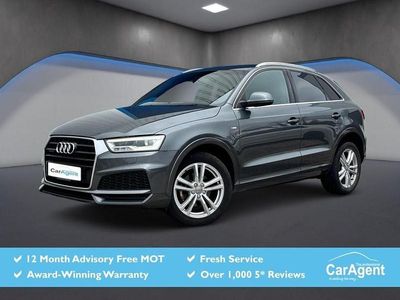 Used Audi Q3 S-Line 150 HP (110 kW) 2017 Grey SUV