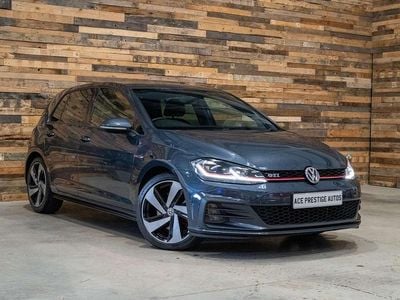 Blue Used 2018 VW Golf VII GTI Hatchback | £16,295 (Fair price)