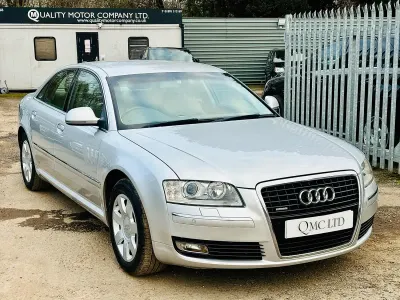 Used Audi A8 Advanced 233 HP (171 kW) 2008 Silver Sedan