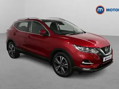 Używany Nissan Qashqai N-Connecta 158 KM (116 kW) 2021 Czerwony SUV