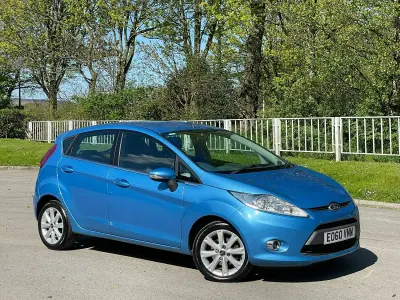 Used Ford Fiesta Zetec 95 HP (69 kW) 2010 Blue Hatchback