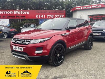 Used Land Rover Range Rover evoque Pure 2014 Red SUV