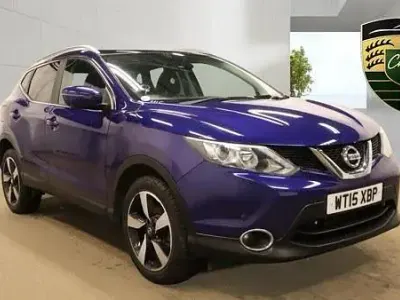 Used Nissan Qashqai N-TEC 115 HP (84 kW) 2015 Blue SUV