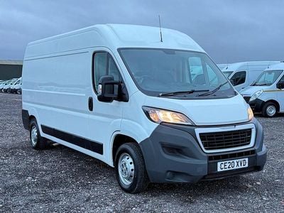 White Used 2020 Peugeot Boxer S Van | £8,795 (Good price)