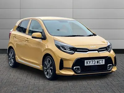 Used Kia Picanto GT-Line 66 HP (48 kW) 2023 Yellow Hatchback