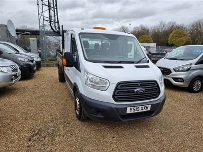 used Ford Transit 2.2 TDCi 350 Chassis Double Cab 4dr Diesel Manual RWD L3 H1 Euro 5 (DRW) (125 ps)