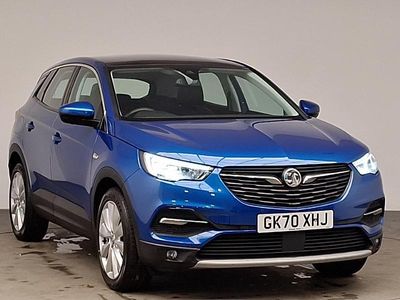 Used Vauxhall Grandland X Elite 130 HP (95 kW) 2020 Blue SUV