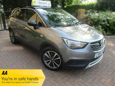 Used Vauxhall Crossland X Elite 110 HP (80 kW) 2018 Grey SUV