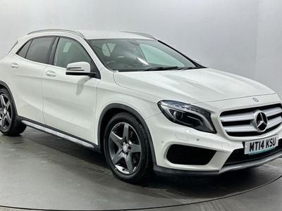 White Used 2014 Mercedes GLA220 AMG line SUV | £7,581 (Fair price)