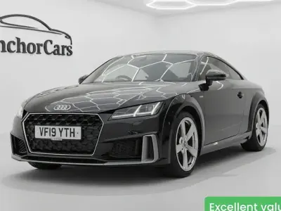 Used Audi TT S-Line 197 HP (144 kW) 2019 Black Coupe