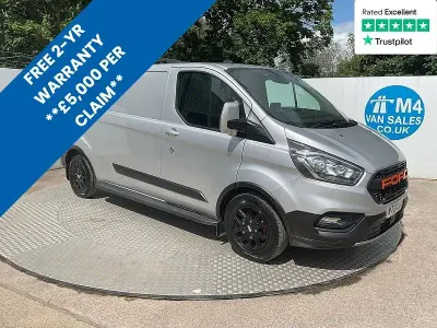 Used Ford Transit Custom 130 HP (95 kW) 2021 Silver Van