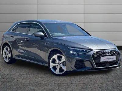 Used Audi A3 S-Line 150 HP (110 kW) 2022 Daytona grey Sedan
