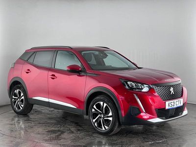 Red Used 2021 Peugeot 2008 Allure SUV | £10,200 (Fair price)