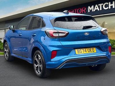 Begagnad Ford Puma ST-Line 125 HK (91 kW) 2024 Blå SUV