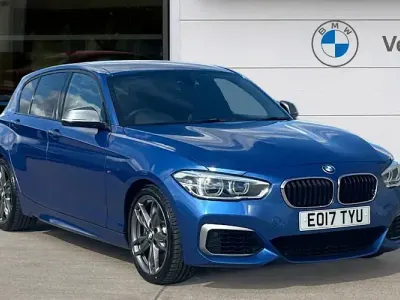 Used BMW M140 M Sport 340 HP (250 kW) 2017 Blue Hatchback