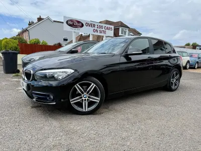 Used BMW 118 Sport Line 136 HP (100 kW) 2019 Black Hatchback