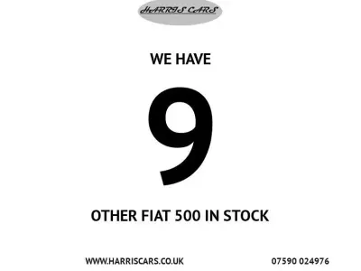 Used Fiat 500 Lounge 69 HP (50 kW) 2013 Red Hatchback