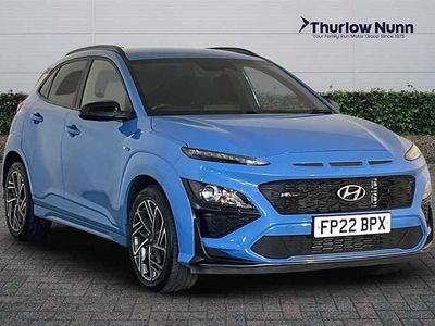Blue Used 2022 Hyundai Kona N Line SUV | £13,324 (Fair price)