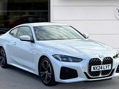 White Used 2024 BMW 420 M Sport Coupe | £33,900 (Fair price)