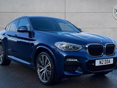 Blue Used 2018 BMW X4 M Sport SUV | £24,685 (A bit pricey)