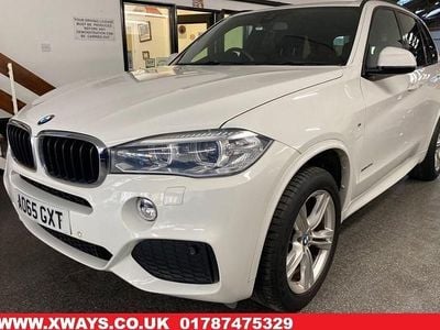 White Used 2015 BMW X5 M Sport SUV | £19,750 (Fair price)