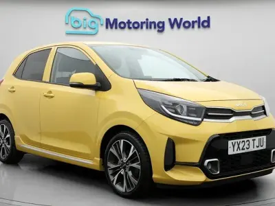 Used Kia Picanto GT-Line 67 HP (49 kW) 2023 Yellow Hatchback
