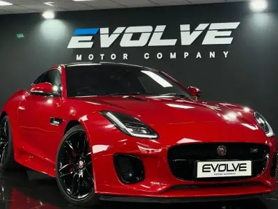 Używany Jaguar F-Type Chequered Flag 300 KM (220 kW) 2019 Czerwony Coupe