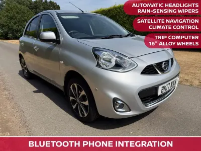 Used Nissan Micra N-TEC 2017 Silver Hatchback