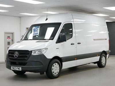 White Used 2023 Mercedes E-Sprinter Progressive Van | £17,389