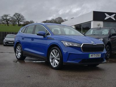Used Skoda Enyaq iV ecoSuite 150 kW (204 HP) 2022 Blue SUV
