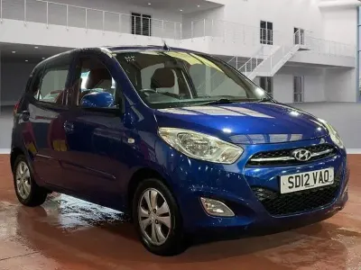 Usado Hyundai i10 Active 85 HP (62 kW) 2012 Azul Citadino