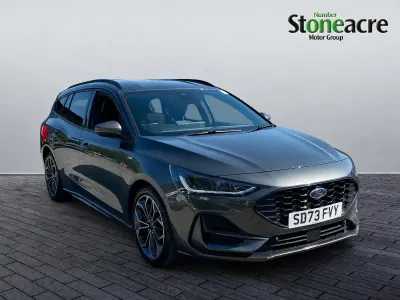 Used Ford Focus ST-Line X 125 HP (91 kW) 2023 Grey Estate