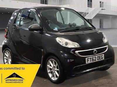 Black Used 2012 Smart ForTwo Coupé Passion Coupe | £4,495 (Fair price)