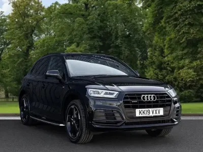 Used Audi Q5 Black Edition 190 HP (139 kW) 2019 Black SUV