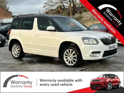 Używany Skoda Yeti Elegance 105 KM (77 kW) 2014 Biały SUV