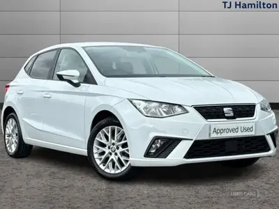 Used Seat Ibiza SE Technology 80 HP (58 kW) 2019 White Hatchback