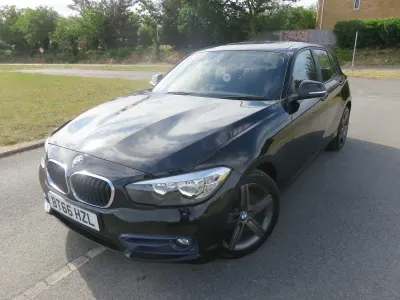 Used BMW 118 Sport Line 2016 Black Hatchback