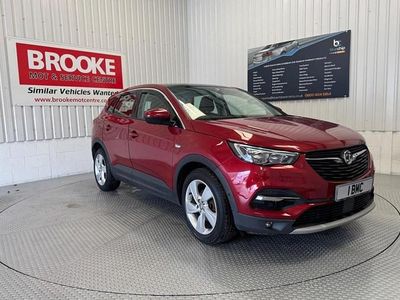 Used Vauxhall Grandland X Elite 130 HP (95 kW) 2019 Red SUV