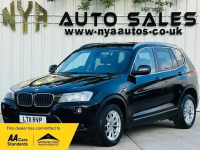 Used BMW X3 184 HP (135 kW) 2011 Black SUV