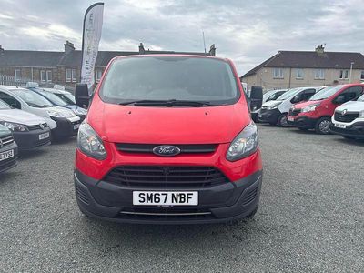 Red Used 2018 Ford Transit Custom Van | £5,475 (A bit pricey)