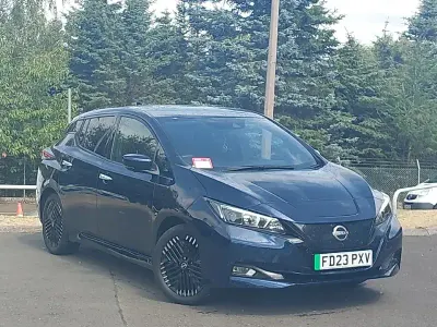 Used Nissan Leaf N-Connecta 110 kW (150 HP) 2023 Blue Hatchback