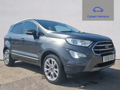 Used Ford Ecosport Titanium 125 HP (91 kW) 2018 Grey SUV