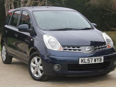 Blue Used 2007 Nissan Note Acenta MPV | £2,450 (Good price)