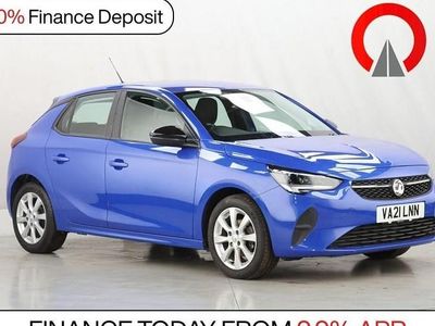 Used Vauxhall Corsa 75 HP (55 kW) 2021 Blue Hatchback