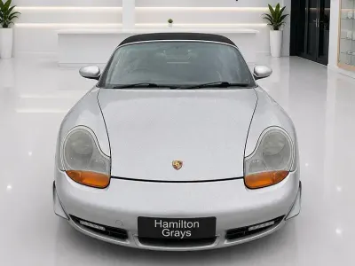 Used Porsche Boxster 252 HP (185 kW) 2002 Silver Cabriolet