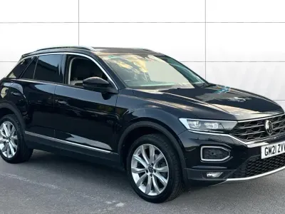 Used VW T-Roc SEL 150 HP (110 kW) 2021 Black SUV