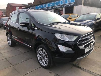 Used Ford Ecosport Titanium 125 HP (91 kW) 2019 Black SUV