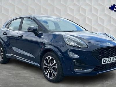 Begagnad Ford Puma ST-Line 2023 Blå SUV